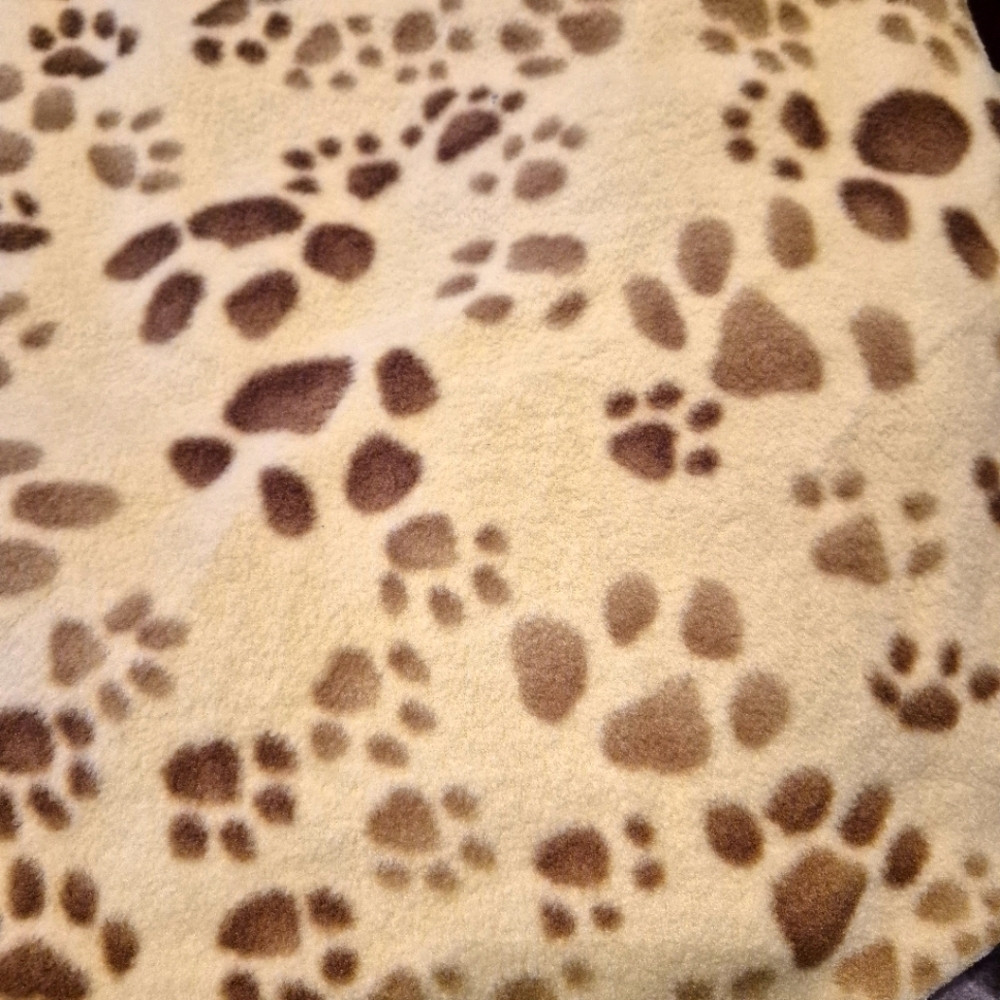 Fleece fitted Crib or toddler bed sheet, New puppy dog prints hand crafted